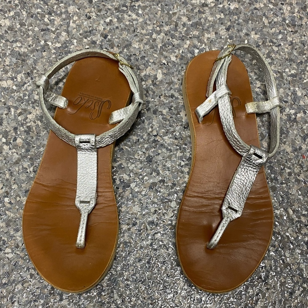 Sseko T Strap Sandals, 7